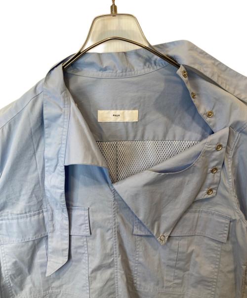 TOGA PULLA（トーガ プルラ）TOGA PULLA (トーガ プルラ) Broad dress　TP01-FH271 ワンピース スカイブルー サイズ:SIZE 38の古着・服飾アイテム