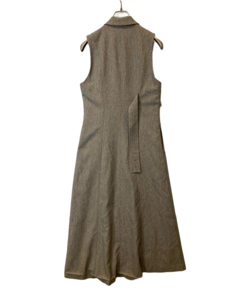 Snidel（スナイデル）Snidel (スナイデル) ラップテーラードジャンパースカート SWFO245057 ベージュ サイズ: 1の古着・服飾アイテム