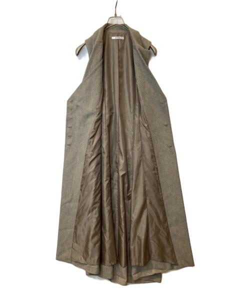 Snidel（スナイデル）Snidel (スナイデル) ラップテーラードジャンパースカート SWFO245057 ベージュ サイズ: 1の古着・服飾アイテム