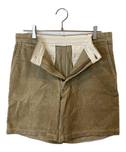 Schott（ショット）Schott (ショット) コーデュロイハーフパンツ ブラウン サイズ: W33×L34の古着・服飾アイテム