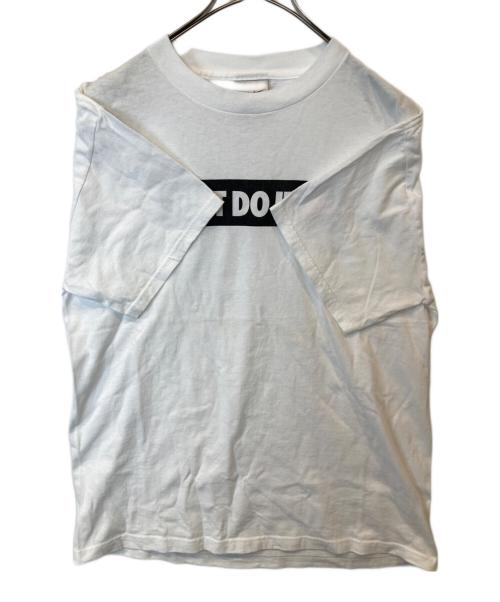 NIKE（ナイキ）NIKE (ナイキ) プリントTシャツ ホワイト サイズ:Mの古着・服飾アイテム