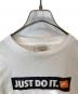 中古・古着 NIKE (ナイキ) プリントTシャツ ホワイト サイズ:M：3000円