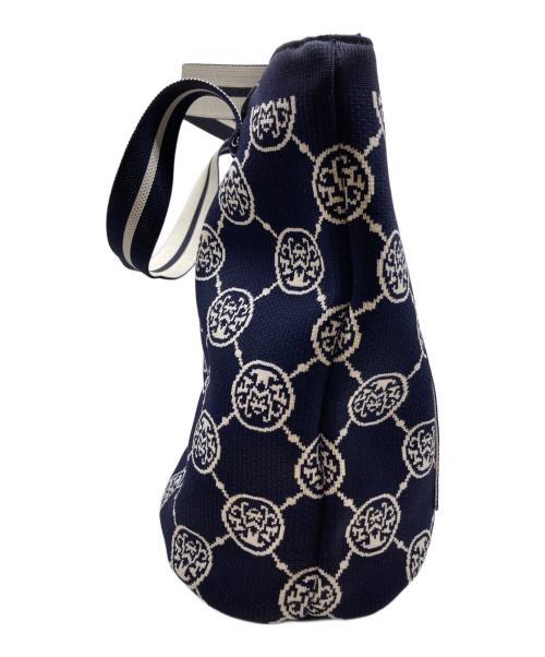 ANNE COQUINE（アンコキーヌ）ANNE COQUINE (アンコキーヌ) トートバッグ ネイビーの古着・服飾アイテム