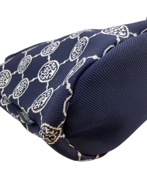 ANNE COQUINE（アンコキーヌ）ANNE COQUINE (アンコキーヌ) トートバッグ ネイビーの古着・服飾アイテム