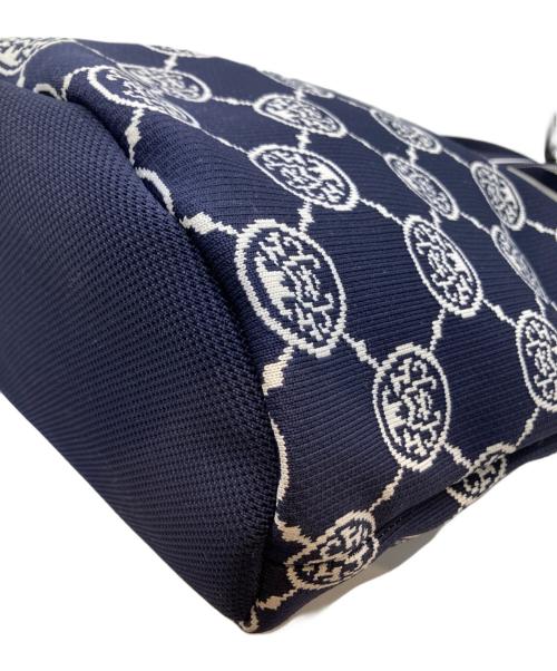 ANNE COQUINE（アンコキーヌ）ANNE COQUINE (アンコキーヌ) トートバッグ ネイビーの古着・服飾アイテム