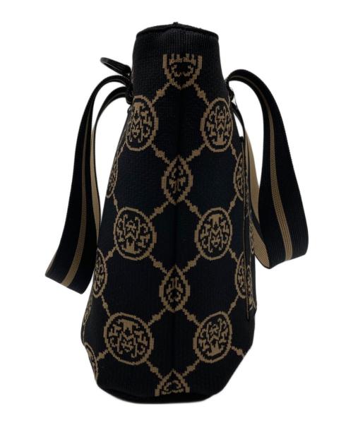 ANNE COQUINE（アンコキーヌ）ANNE COQUINE (アンコキーヌ) 2WAYショルダーバッグ ブラックの古着・服飾アイテム