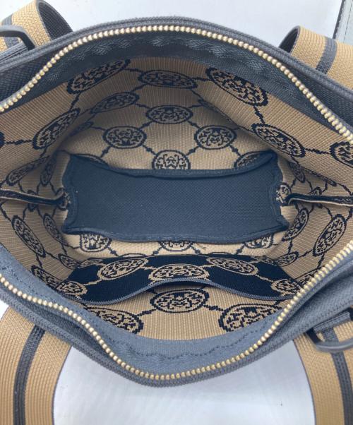 ANNE COQUINE（アンコキーヌ）ANNE COQUINE (アンコキーヌ) 2WAYショルダーバッグ ブラックの古着・服飾アイテム