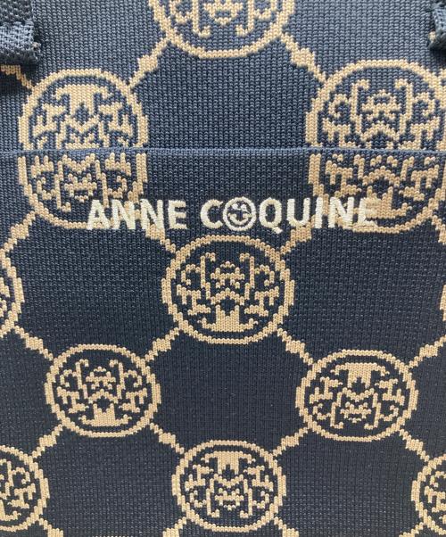 ANNE COQUINE（アンコキーヌ）ANNE COQUINE (アンコキーヌ) 2WAYショルダーバッグ ブラックの古着・服飾アイテム