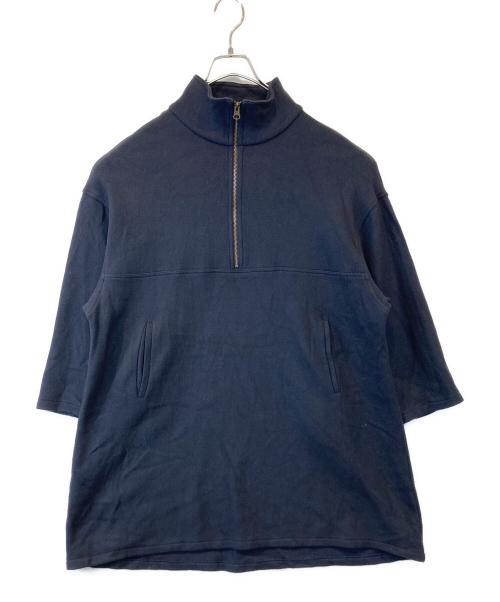 FRAMeWORK（フレームワーク）FRAMeWORK (フレームワーク) ウールジャージジップアップミニワンピース 21040220613040 ネイビー サイズ:FREEの古着・服飾アイテム