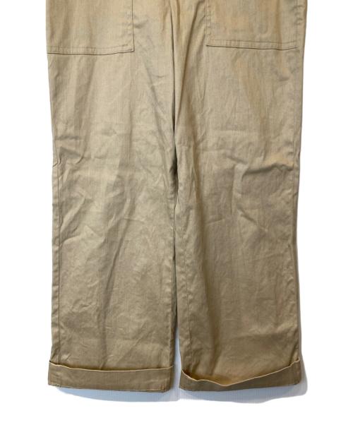 23区（ニジュウサンク）23区 (ニジュウサンク) ベイカーパンツ 6877783 ベージュ サイズ:36の古着・服飾アイテム