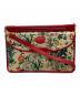 GUCCI（グッチ）の古着「GGフローラ キャンバス×レザー ショルダーバッグ　004.112 002C」｜ベージュ×レッド