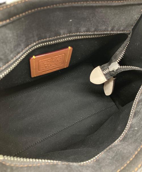 COACH（コーチ）COACH (コーチ) Matin Kim (マーティン・キム) カーゴ トート 34　CAZ29 ブラックの古着・服飾アイテム