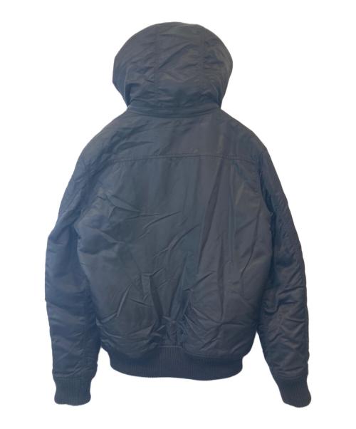 ALPHA（アルファ）ALPHA (アルファ) フーテッドリブジャケット TA1396-001 ブラック サイズ:XLの古着・服飾アイテム