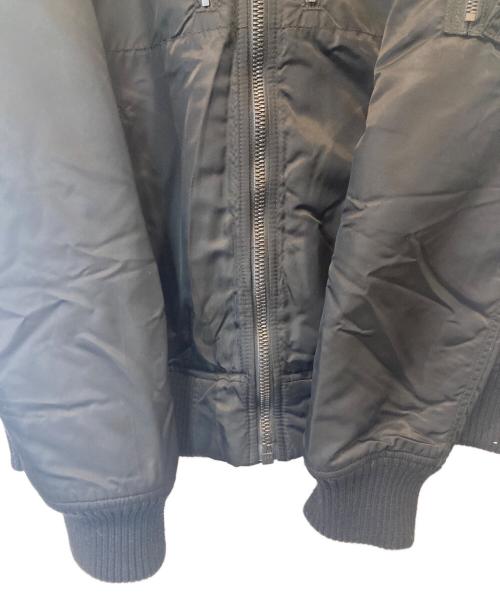 ALPHA（アルファ）ALPHA (アルファ) フーテッドリブジャケット TA1396-001 ブラック サイズ:XLの古着・服飾アイテム