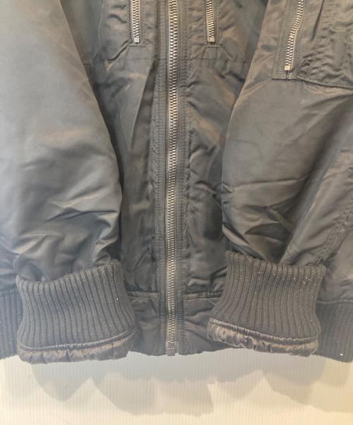 ALPHA（アルファ）ALPHA (アルファ) フーテッドリブジャケット TA1396-001 ブラック サイズ:XLの古着・服飾アイテム