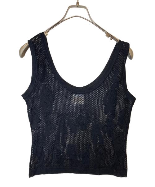 CHANEL（シャネル）CHANEL (シャネル) ノースリーブニット P21388V01305 ブラック サイズ:38の古着・服飾アイテム