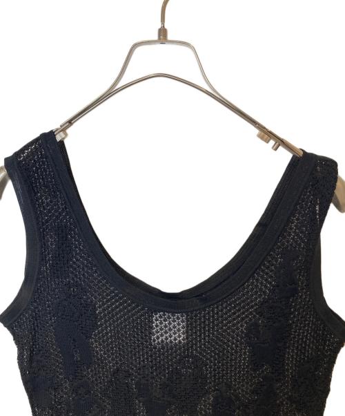 CHANEL（シャネル）CHANEL (シャネル) ノースリーブニット P21388V01305 ブラック サイズ:38の古着・服飾アイテム