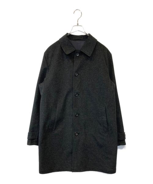 BROOKS BROTHERS（ブルックスブラザーズ）BROOKS BROTHERS (ブルックスブラザーズ) カシミヤステンカラーリバーシブルコート　100001428 グレー サイズ:40の古着・服飾アイテム
