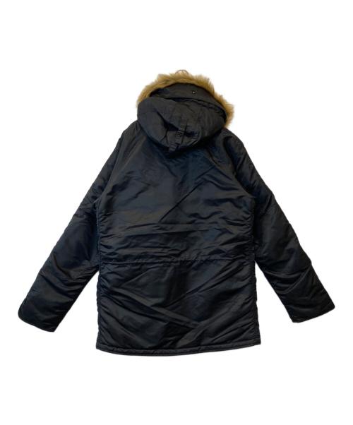 ALPHA（アルファ）ALPHA (アルファ) N-3Bタイプコート 20094-7401 ブラック サイズ:XLの古着・服飾アイテム