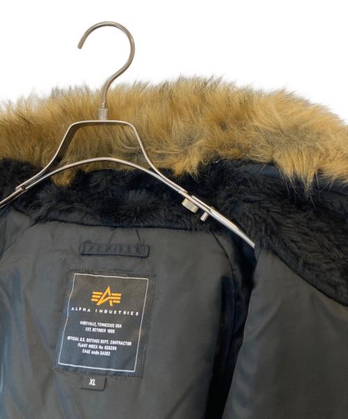 ALPHA（アルファ）ALPHA (アルファ) N-3Bタイプコート 20094-7401 ブラック サイズ:XLの古着・服飾アイテム