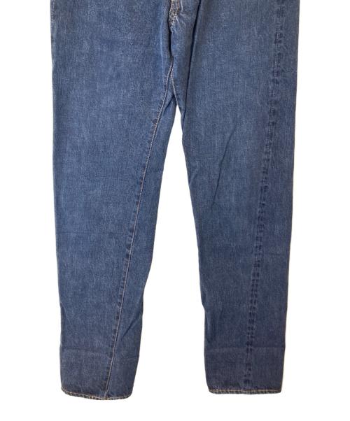 45rpm（45アールピーエム）45rpm (45アールピーエム) 藍染めユーズド加工デニムパンツ インディゴ サイズ:27の古着・服飾アイテム