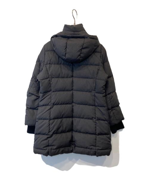 23区（ニジュウサンク）23区 (ニジュウサンク) ファー付ダウンコート ブラック サイズ:38の古着・服飾アイテム