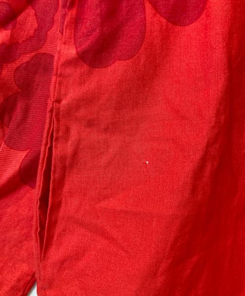 marimekko（マリメッコ）marimekko (マリメッコ) Sieva Unikko ワンピース　093187-303 レッド サイズ:34の古着・服飾アイテム