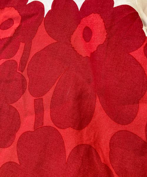 marimekko（マリメッコ）marimekko (マリメッコ) Sieva Unikko ワンピース　093187-303 レッド サイズ:34の古着・服飾アイテム