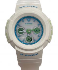 CASIO（カシオ）の古着「MULTI BAND 6 5230 AWG-M510SWG-7AJF 腕時計」｜ホワイト