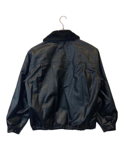 McGREGOR（マクレガー）McGREGOR (マクレガー) フェイクレザー パディングドリズラージャケット 1051398700001 ブラック サイズ:Lの古着・服飾アイテム