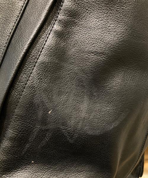 McGREGOR（マクレガー）McGREGOR (マクレガー) フェイクレザー パディングドリズラージャケット 1051398700001 ブラック サイズ:Lの古着・服飾アイテム