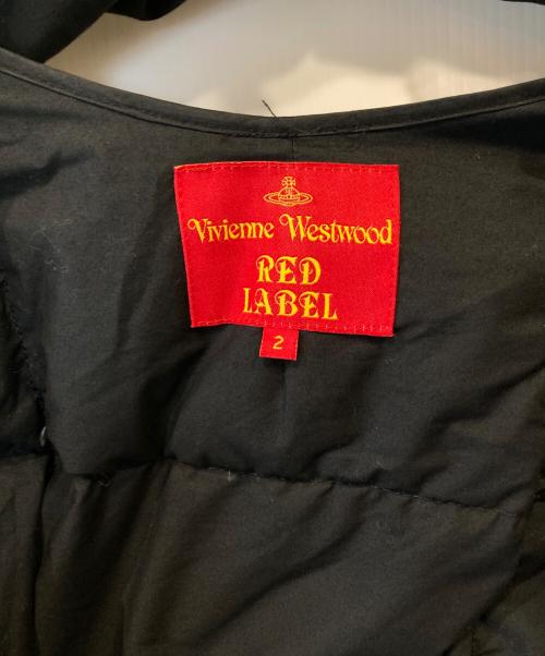 Vivienne Westwood RED LABEL（ヴィヴィアンウエストウッドレッドレーベル）Vivienne Westwood RED LABEL (ヴィヴィアンウエストウッドレッドレーベル) 変形ダウンジャケット 357-01-67003 ブラック サイズ:Mの古着・服飾アイテム