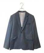 maison kitsuneメゾンキツネ）の古着「ウールテーラードジャケット」｜グレー