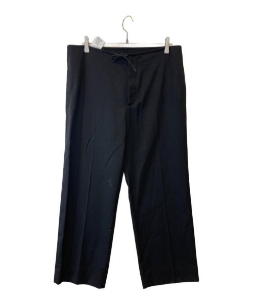 Maison Margiela 14（メゾンマルジェラ 14）Maison Margiela 14 (メゾンマルジェラ 14) ウールイージースラックス　S30KA0484 S47998 ブラック サイズ:46の古着・服飾アイテム