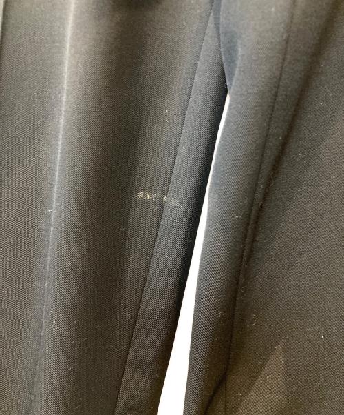 Maison Margiela 14（メゾンマルジェラ 14）Maison Margiela 14 (メゾンマルジェラ 14) ウールイージースラックス　S30KA0484 S47998 ブラック サイズ:46の古着・服飾アイテム