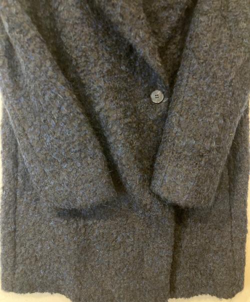 VINCE（ヴィンス）VINCE (ヴィンス) ショールカラーニットコート　457-66204 ネイビー サイズ:XSの古着・服飾アイテム