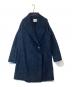 VINCE（ヴィンス）の古着「ショールカラーニットコート　457-66204」｜ネイビー