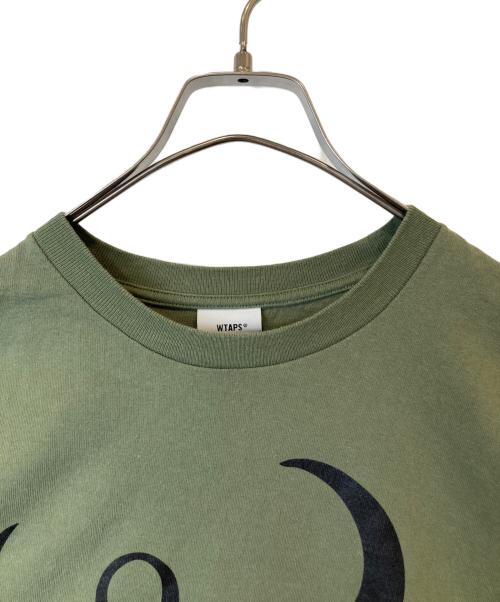 WTAPS（ダブルタップス）WTAPS (ダブルタップス) ロングスリーブカットソー グリーン サイズ:01の古着・服飾アイテム
