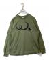 WTAPS（ダブルタップス）の古着「ロングスリーブカットソー」｜グリーン