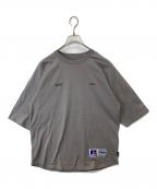 NEIGHBORHOOD×RUSSELL ATHLETICネイバーフッド×ラッセルアスレチック）の古着「ラグランカットソー　221XRRUN-CSM03」｜グレー