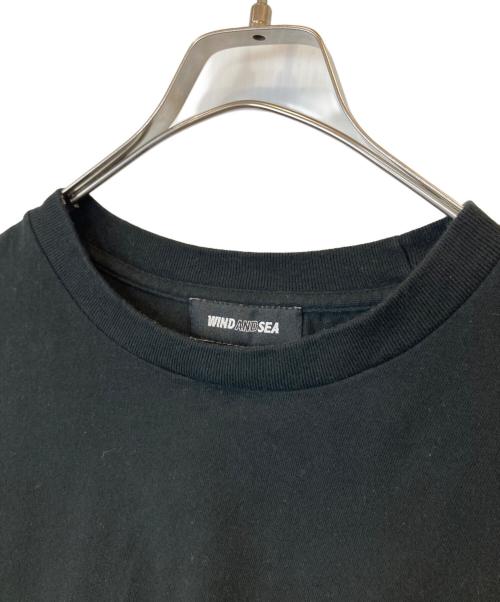 WIND AND SEA（ウィンダンシー）WIND AND SEA (ウィンダンシー) カットソー　WDS-CS-282 ブラック サイズ:Mの古着・服飾アイテム