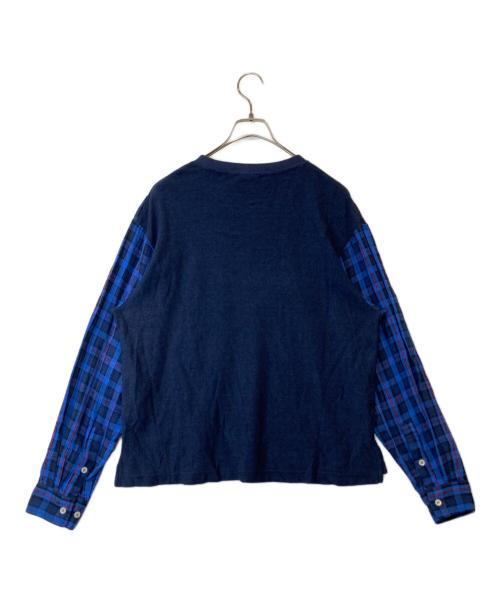 UNRIVALED（アンライバルド）UNRIVALED (アンライバルド) ドッキングカットソー　URSS21-2314 ネイビー サイズ:1の古着・服飾アイテム