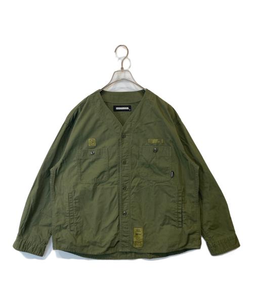 NEIGHBORHOOD（ネイバーフッド）NEIGHBORHOOD (ネイバーフッド) NC C-SHIRT LS　221YTNH-SHM01 カーキ サイズ:Sの古着・服飾アイテム