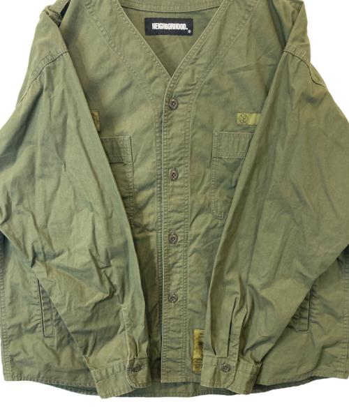 NEIGHBORHOOD（ネイバーフッド）NEIGHBORHOOD (ネイバーフッド) NC C-SHIRT LS　221YTNH-SHM01 カーキ サイズ:Sの古着・服飾アイテム