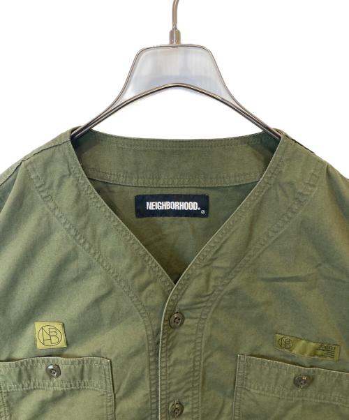 NEIGHBORHOOD（ネイバーフッド）NEIGHBORHOOD (ネイバーフッド) NC C-SHIRT LS　221YTNH-SHM01 カーキ サイズ:Sの古着・服飾アイテム