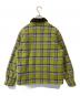 SUPREME (シュプリーム) Faux Fur Collar Flannel Shirt グリーン サイズ:S：10000円