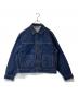 J.S HOMESTEAD（ジャーナルスタンダード ホームステッド）の古着「デニムジャケット　19-011-470-1620-3-0」｜インディゴ
