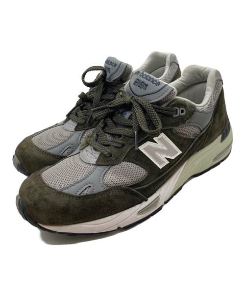 NEW BALANCE（ニューバランス）NEW BALANCE (ニューバランス) ローカットスニーカー M991OLG カーキ サイズ:UK8の古着・服飾アイテム