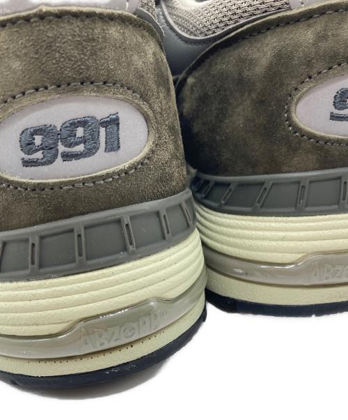 NEW BALANCE（ニューバランス）NEW BALANCE (ニューバランス) ローカットスニーカー M991OLG カーキ サイズ:UK8の古着・服飾アイテム