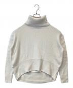 LAUREN RALPH LAURENローレンラルフローレン）の古着「ハイネックニット」｜ホワイト